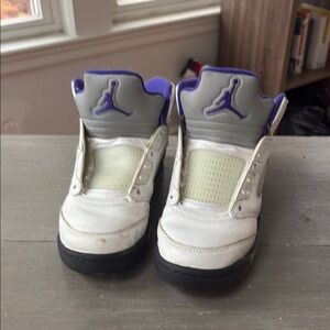 Jordan Kids Sneakers - White and Purple